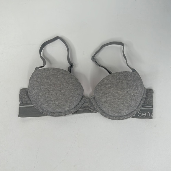 La Senza Remix Lightly Lined Balconnet Bra Size 32A Grey - Picture 1 of 6